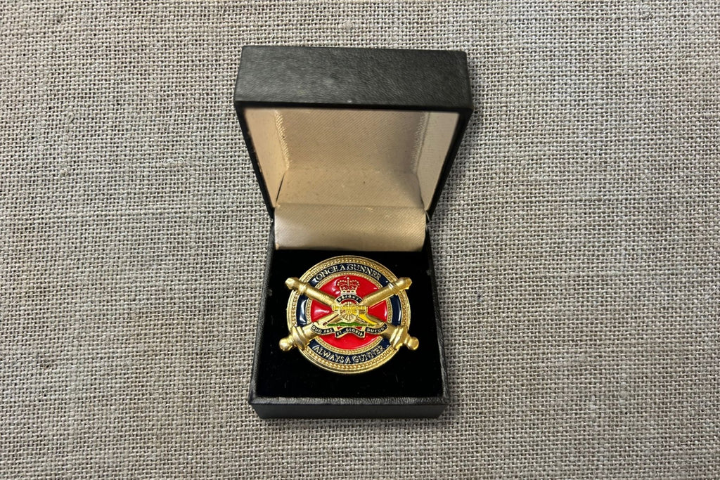 101st Field Battery Australian Artillery Association "Once a Gunner always a Gunner" Badge