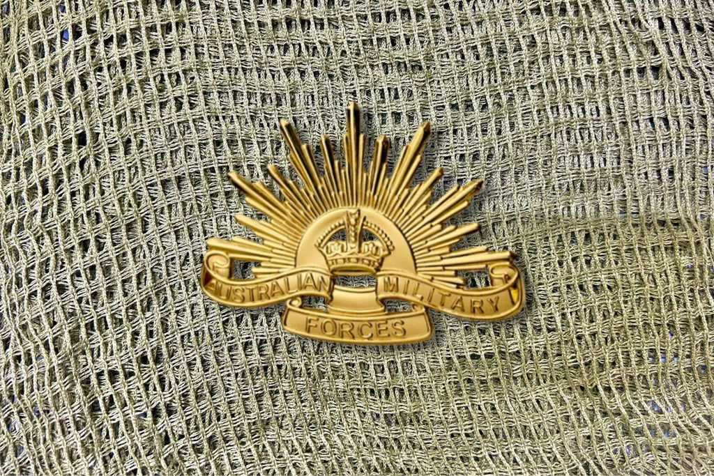 Rising Sun Hat Badge 1949 Edition