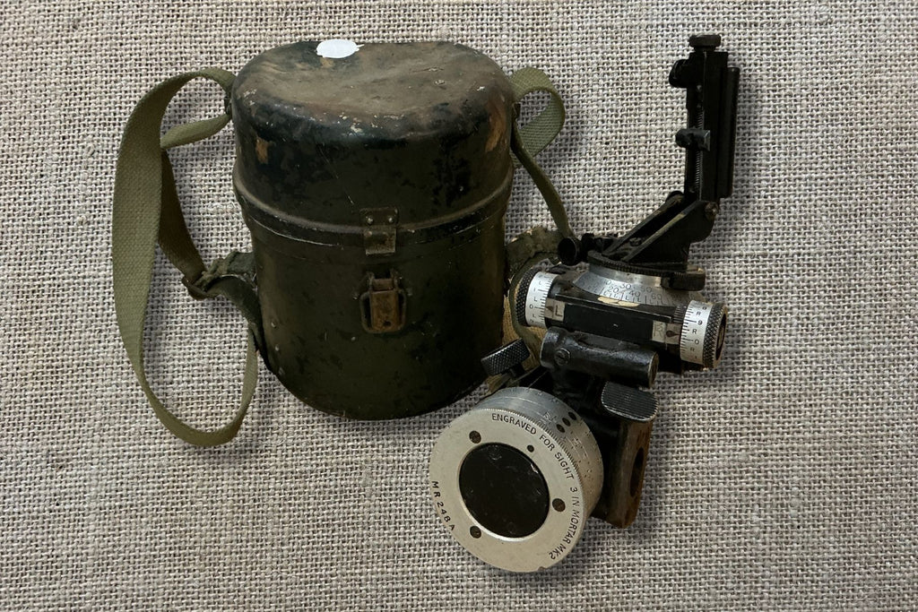 WWII Mk2 Sight for 3inch Mortar in Carry Case
