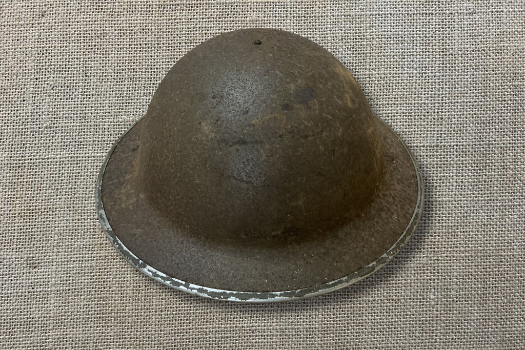 Original WW2 Combat Helmet British MK2 Brodie Helmet