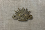 Original Australian Military Forces Rising Sun Hat Badge