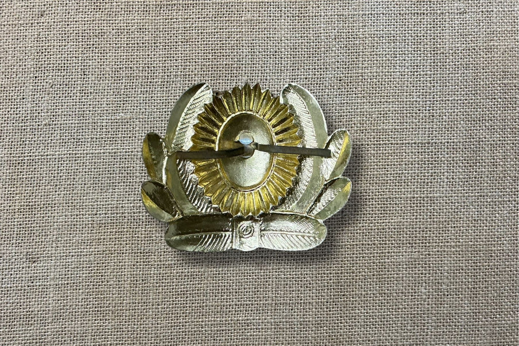 USSR Soviet Police Cockade Cap Badge