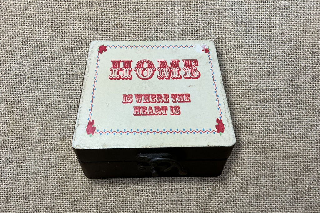 Home is where the Heart is - Drink Coasters in Box