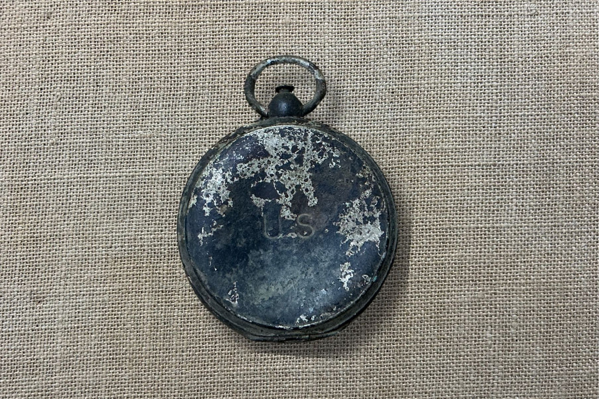 WWI U.S. Military Engineers Compass Case, photo 3