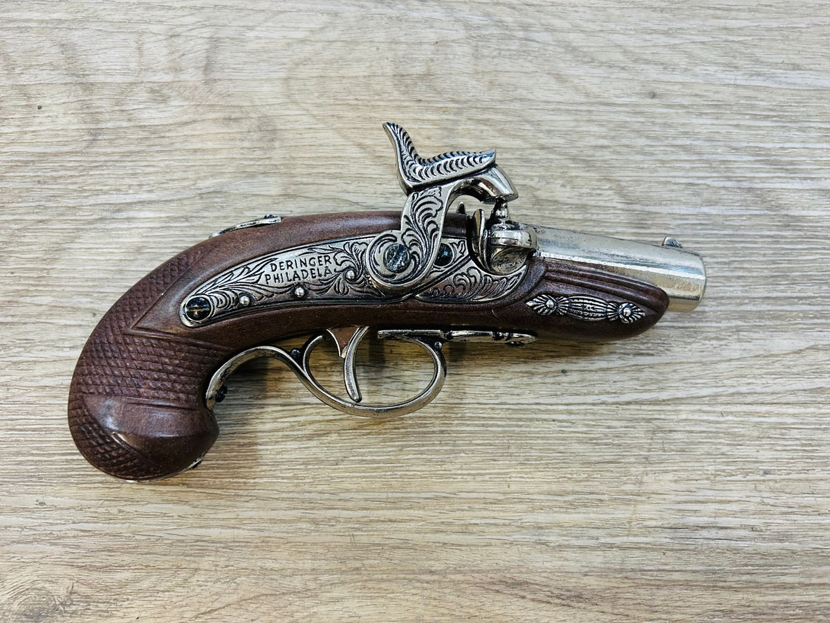 Philadelphia Deringer Percussion Pistol Replica, right side