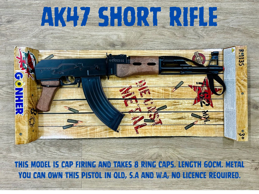 AK47 Short Rifle Cap Gun