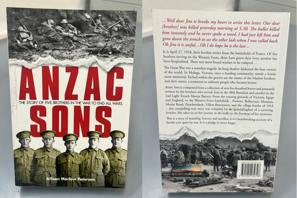 ANZAC Sons by Allison Marlow Paterson