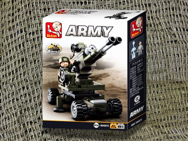Army Artillery Construction Set 95pcs
