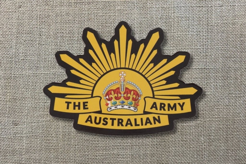 Army Rising Sun 8th Pattern Magnet