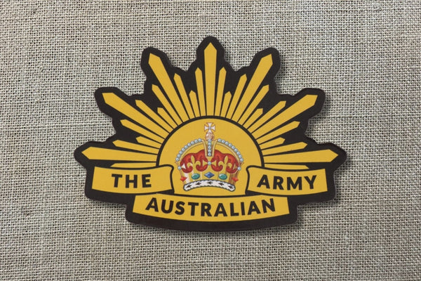 Army Rising Sun 8th Pattern Magnet