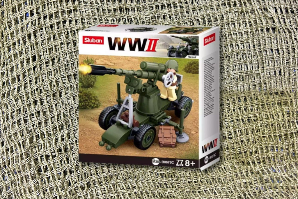 WW2 Artillery Mini Construction Set