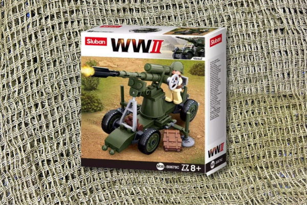 WW2 Artillery Mini Construction Set
