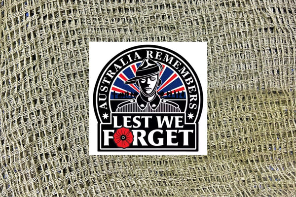 Australia Remembers Sticker