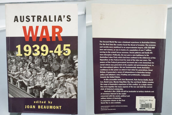 Australia's War 1939-45 by Joan Beaumont