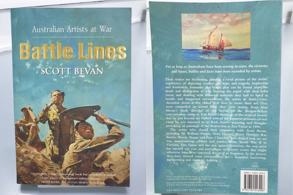 Australian Artist at War: Battle Lines by Scott Bevan