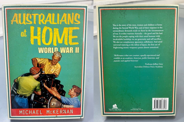Australians at Home - World War II by Michael McKernan