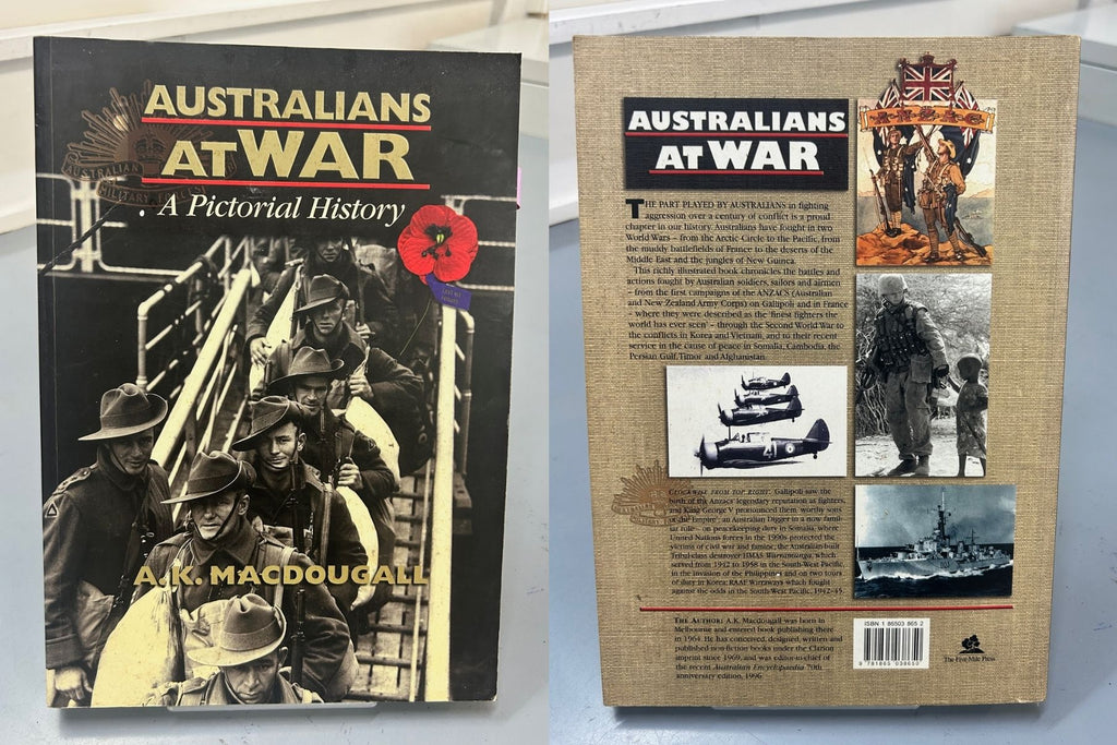 Australians at War - A Pictorial History by A.K. MacDougall