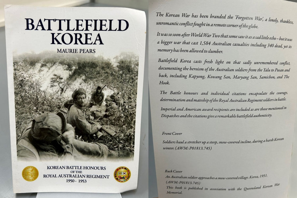 Battlefield Korea by Maurie Pears