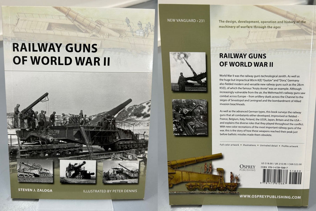 Railway Guns of World War II by Steven J Zaloga