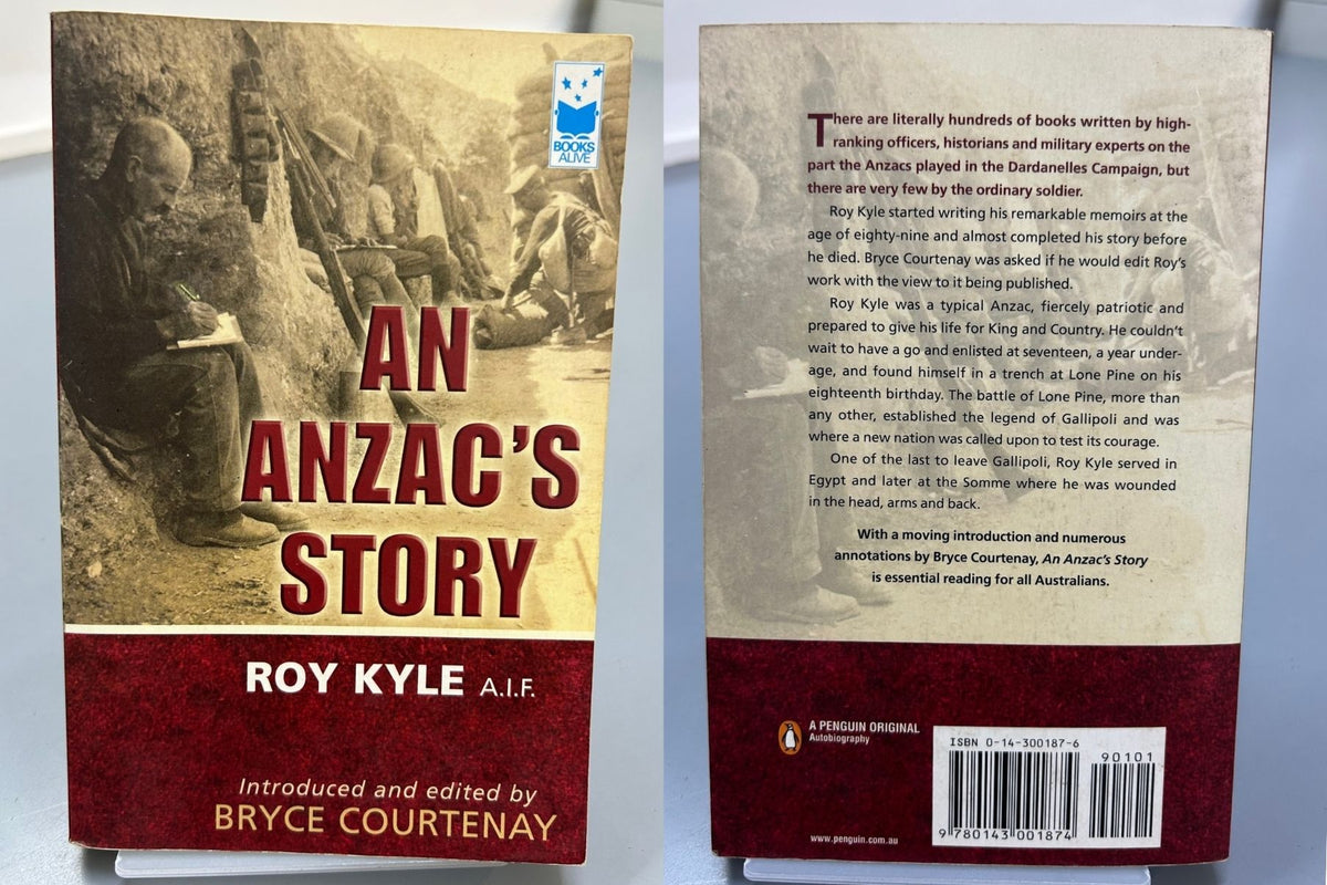 An ANZAC's Story by Bryce Courtenay