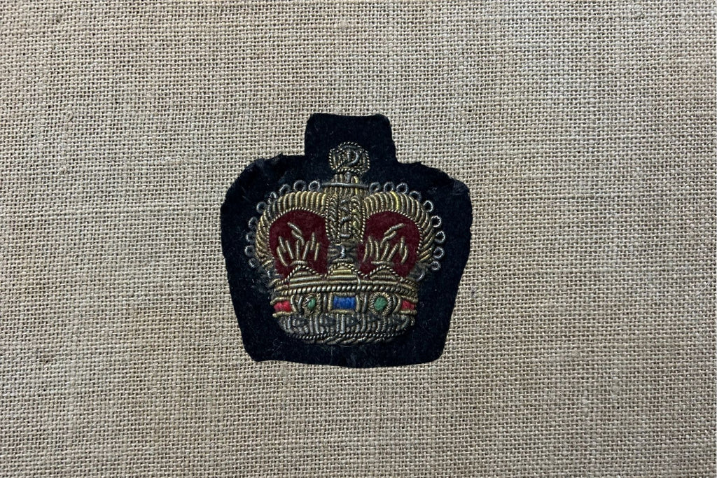 British Staff Sergeant Bullion Queens Crown