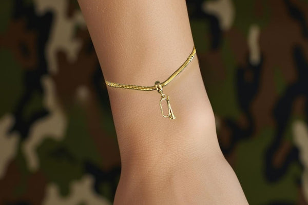 Bugle Charm Bracelet