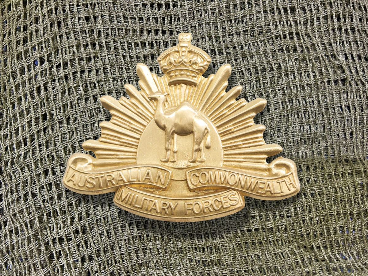 Great War Camel Corps Hat Badge