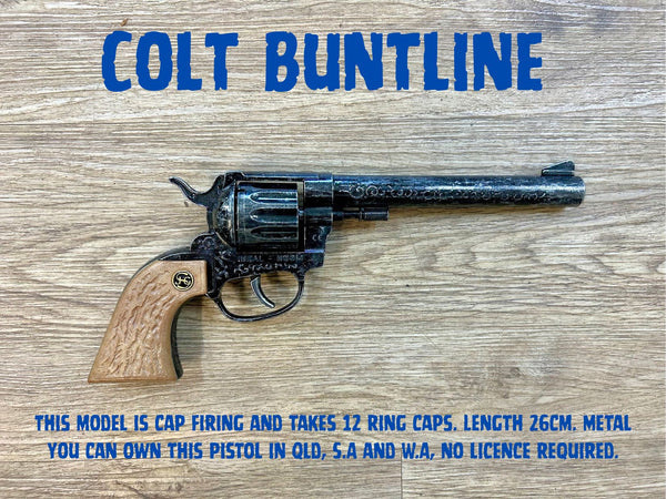 Colt Buntline Revolver Cap Gun