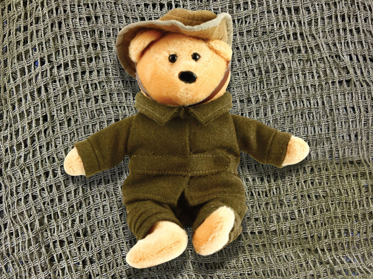 Little Aussie WWI Digger Bear