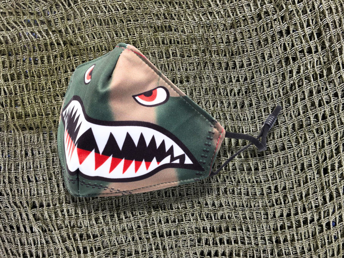 Face Mask Tiger Teeth (adult)