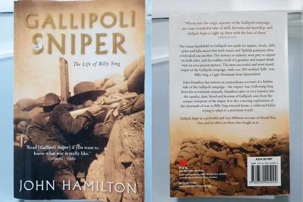 Gallipoli Sniper by John Hamilton