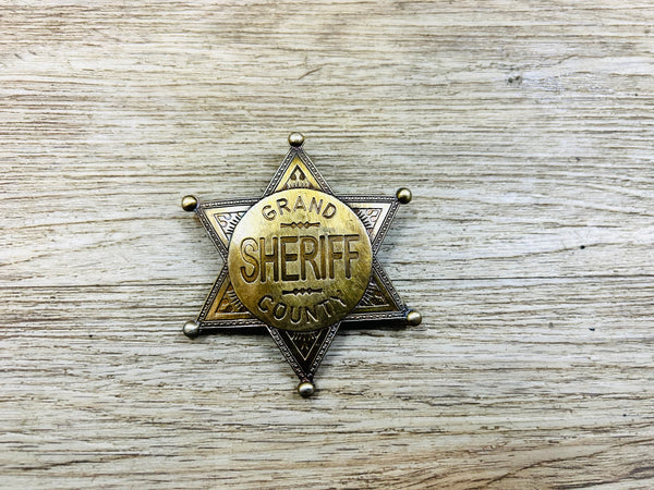 Grand Sheriff County Badge