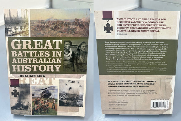 Great Battles in Australian History by Jonathan King