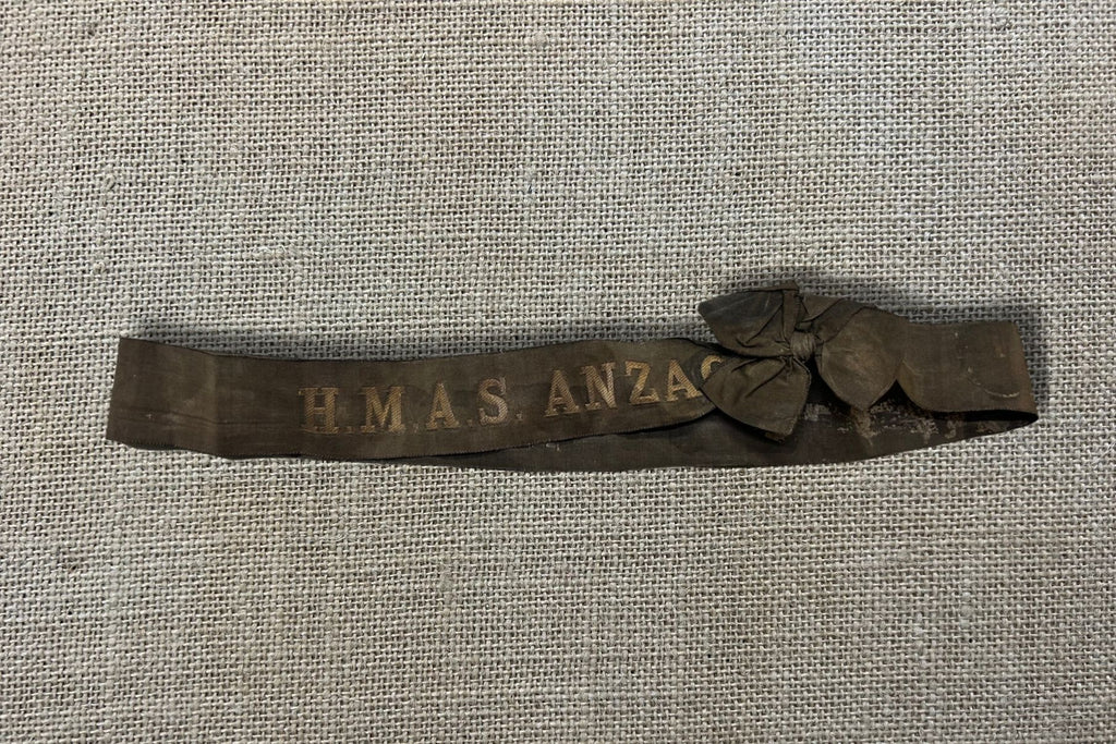 Vintage Royal Australian Navy Tally Cap Bands