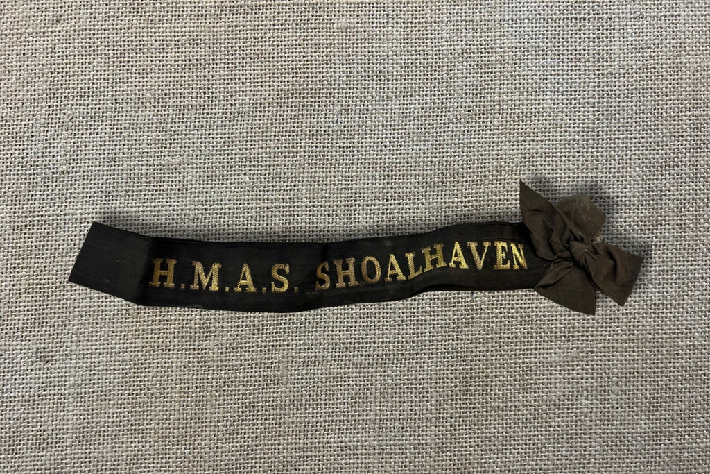 Vintage Royal Australian Navy Tally Cap Bands