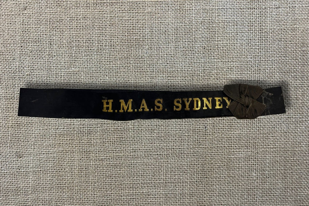 Vintage Royal Australian Navy Tally Cap Bands