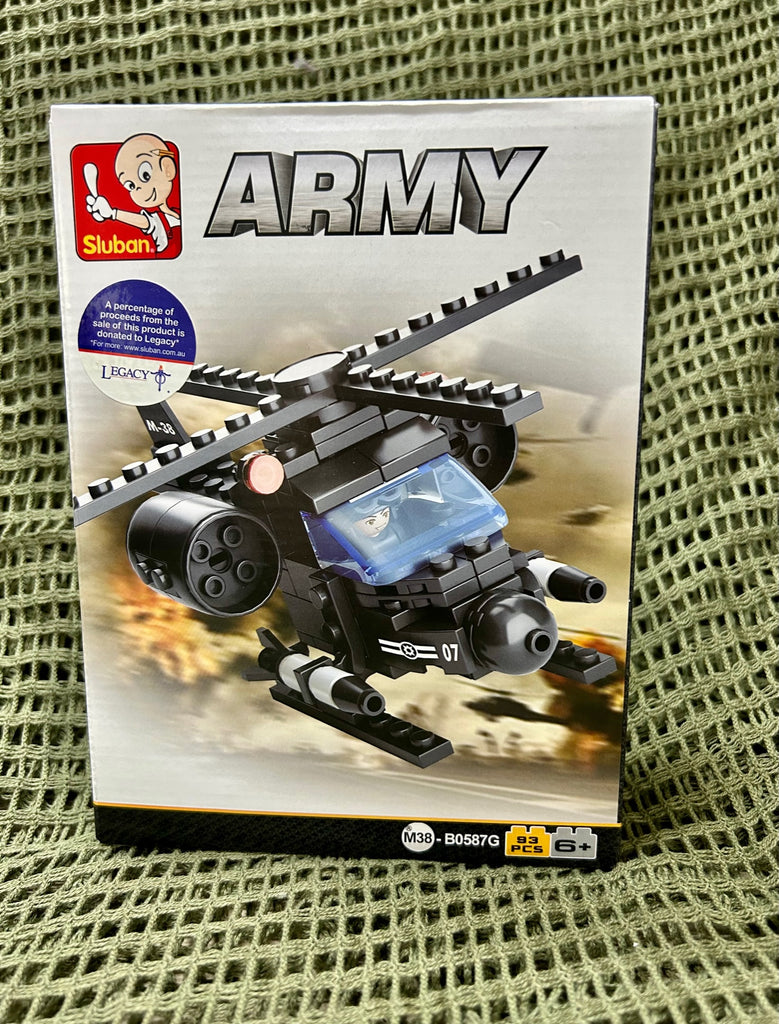 Army Helicopter Construction Set
