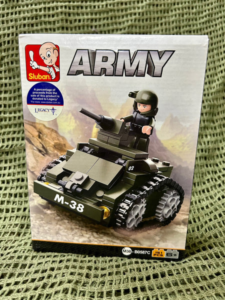 Army Amoured Car Construction Set