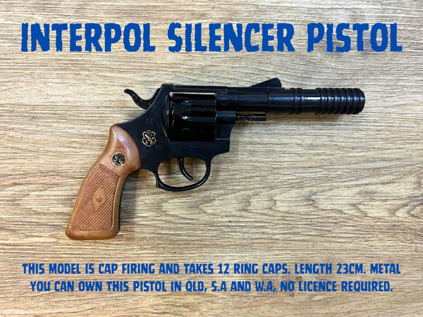 Interpol Silencer Cap Gun
