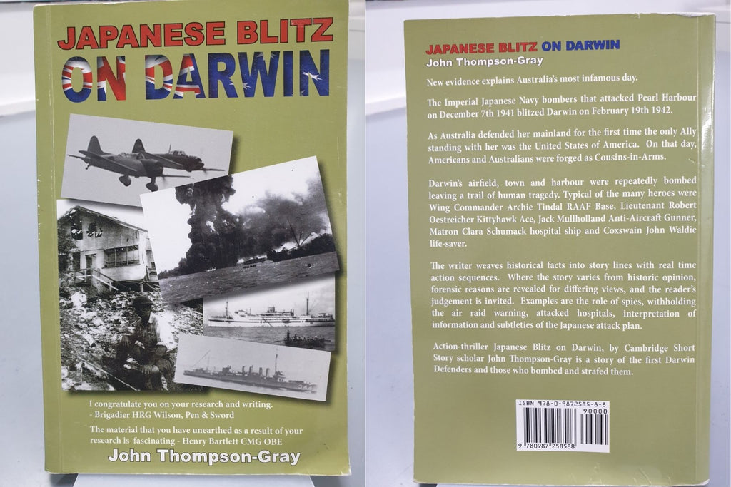 Japanese Blitz on Darwin by John Thompson-Gray