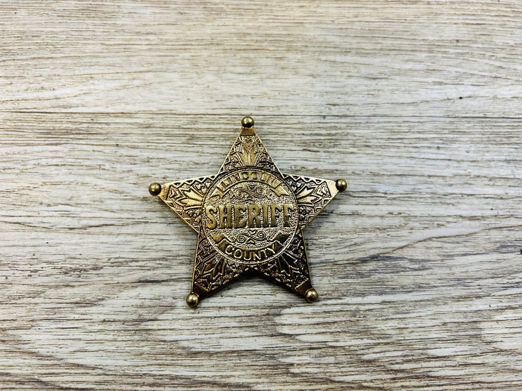 Lincoln Sheriff County Badge