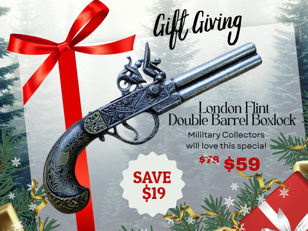 London Flint Double Barrel Boxlock