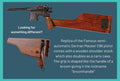 Mauser C96 'Broomhandle' Replica Pistol with Stock, with its wooden shoulder stock