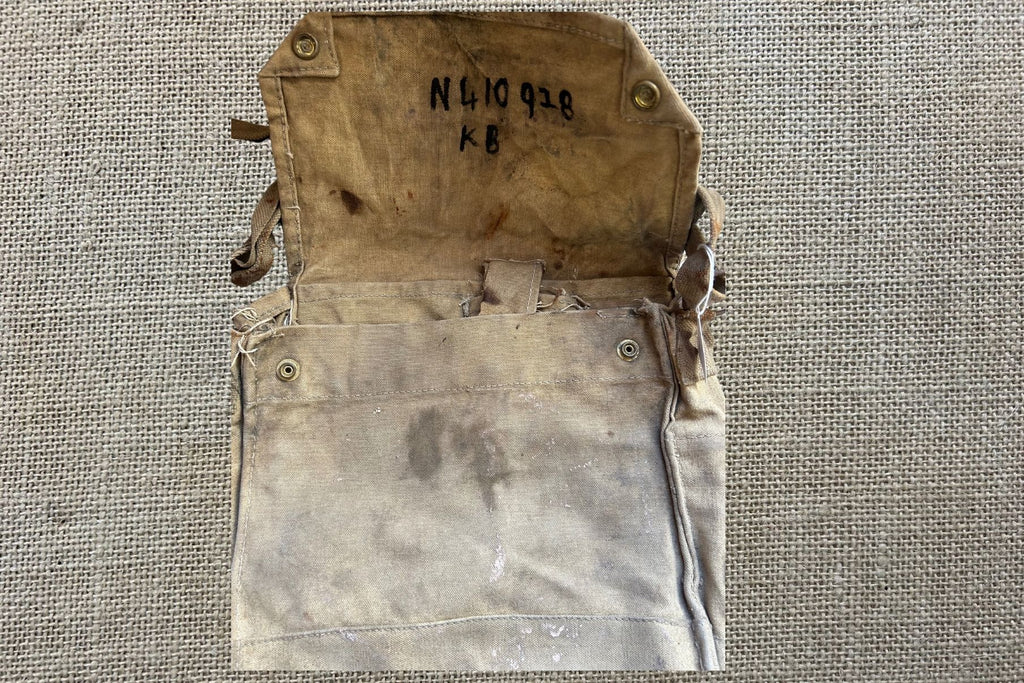 WWII Army Gas Mask Bag