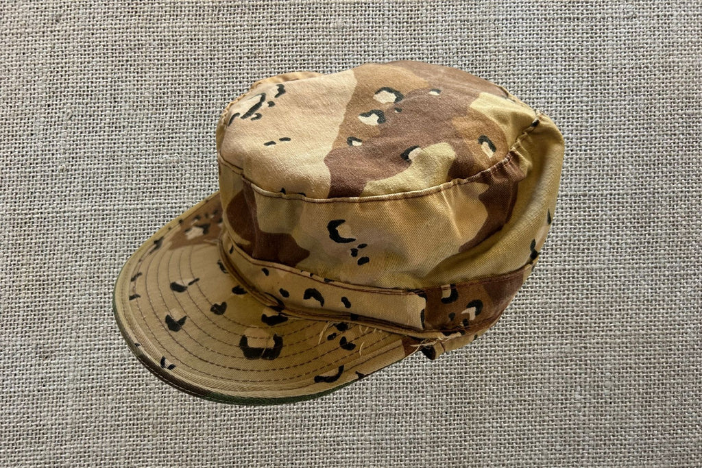 Reversible Woodland & Desert Camo Hat