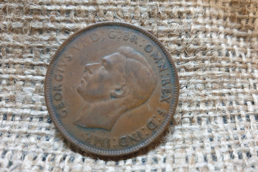 1944 Australian Penny, photo 2