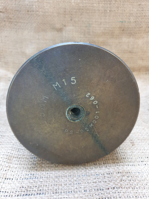 105mm Howitzer Blank Cartridge Case (M395), Brass, base stamped M15