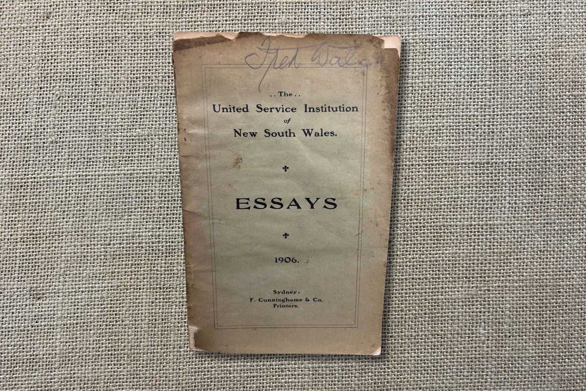 The United Service Institution of NSW - Essays 1906