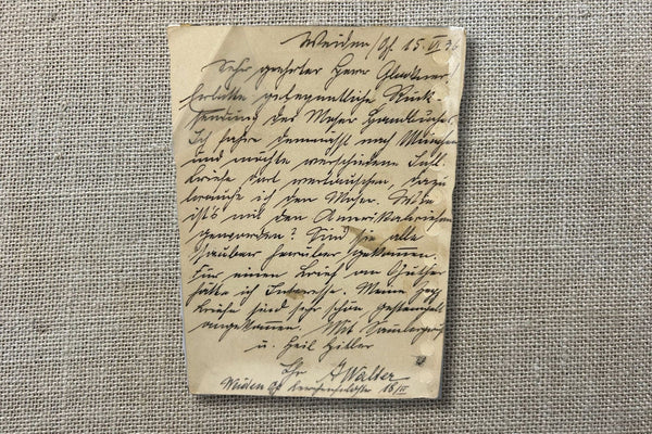 Olympic Postcard Stamped 1936