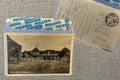 Historical Postcard of the Fliegerkaserne Air Force Barracks at Wiener Neustadt in Vienna